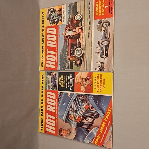 1957 & 1959 Hot Rod Magazine Lot - Picture 6 of 9